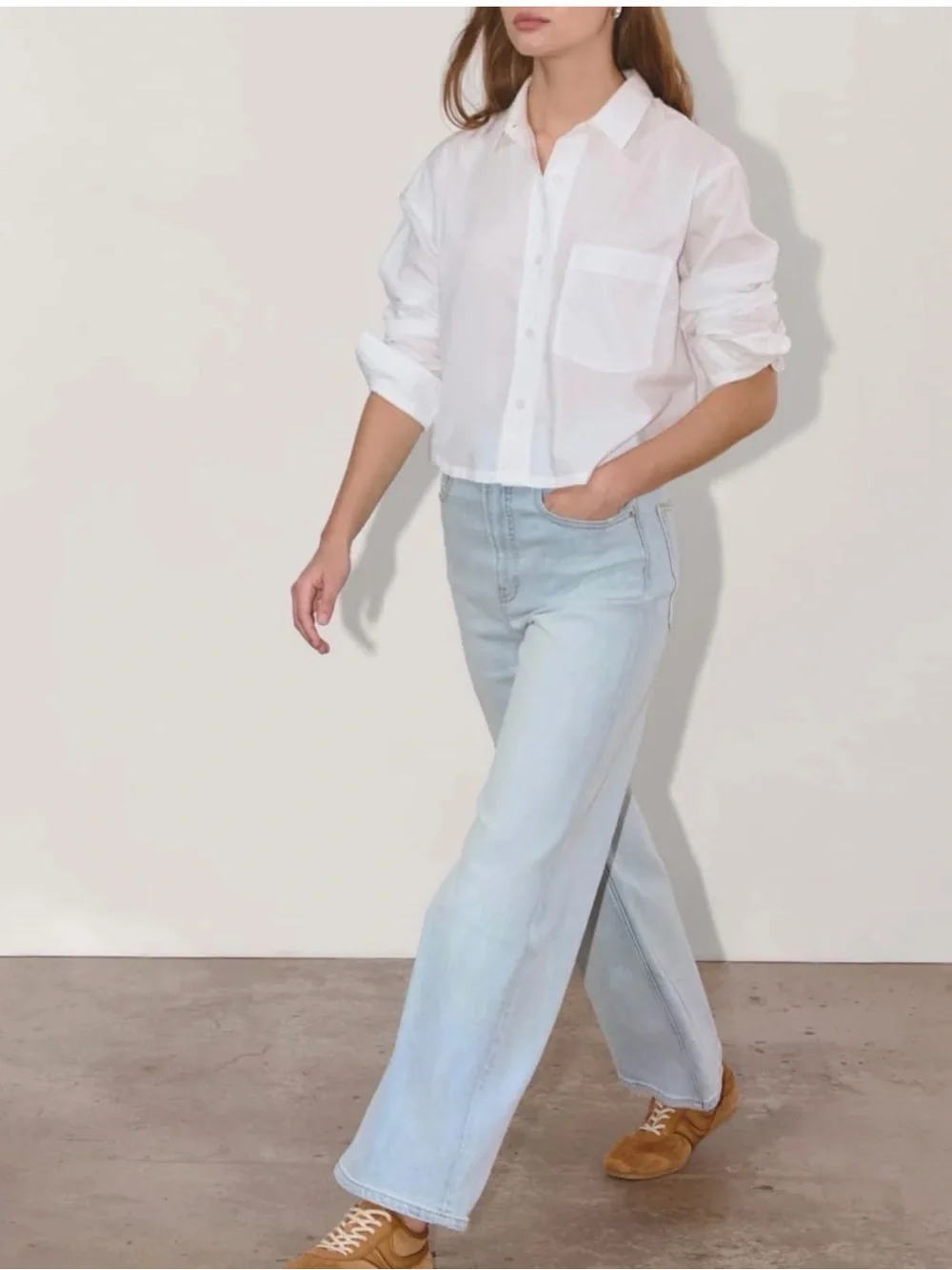 Everlane the way high sailor jeans Light Wash High-Rise Wide Leg Women’s Jeans